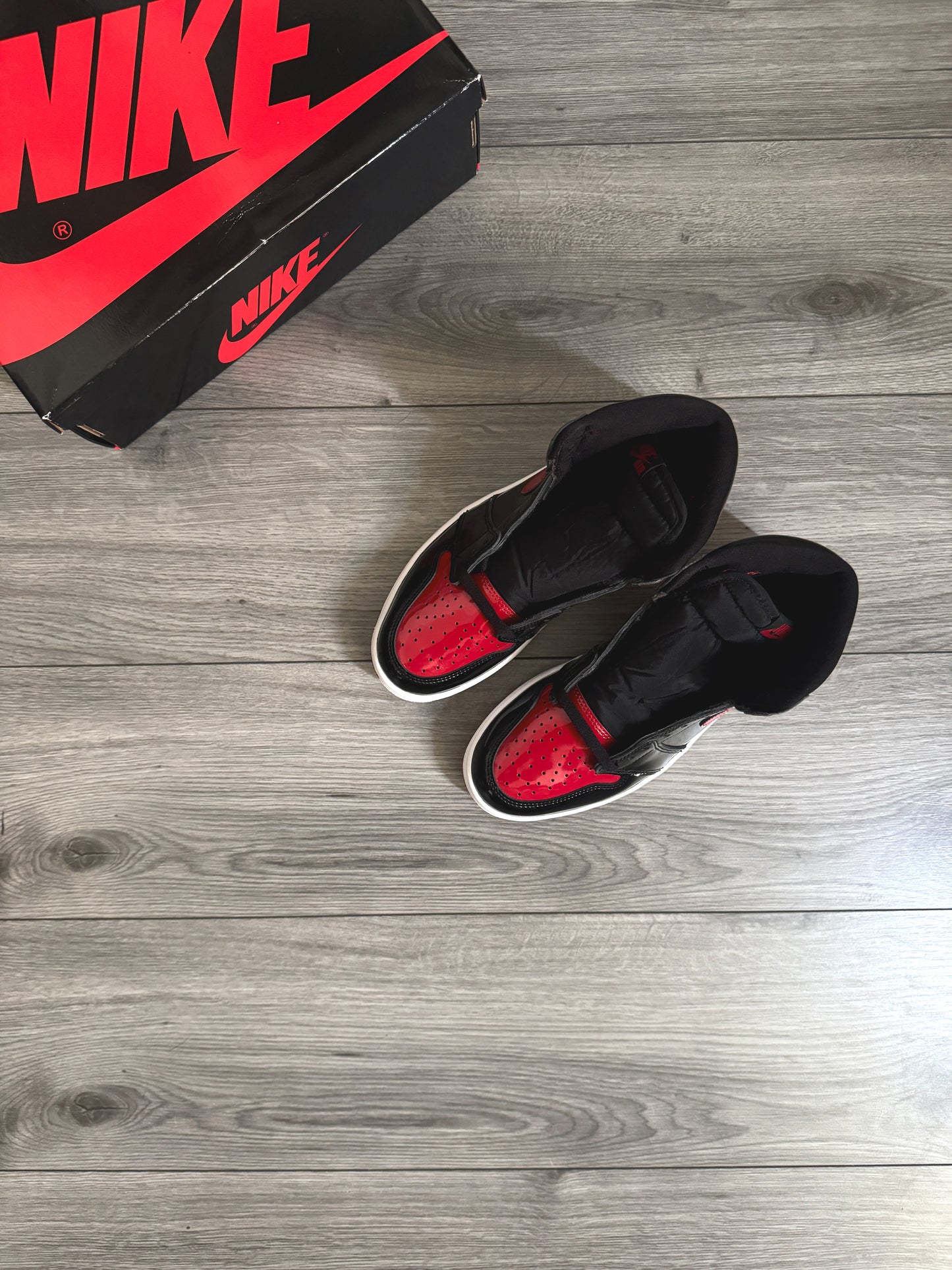 JORDAN 1 HIGH PATENT BRED