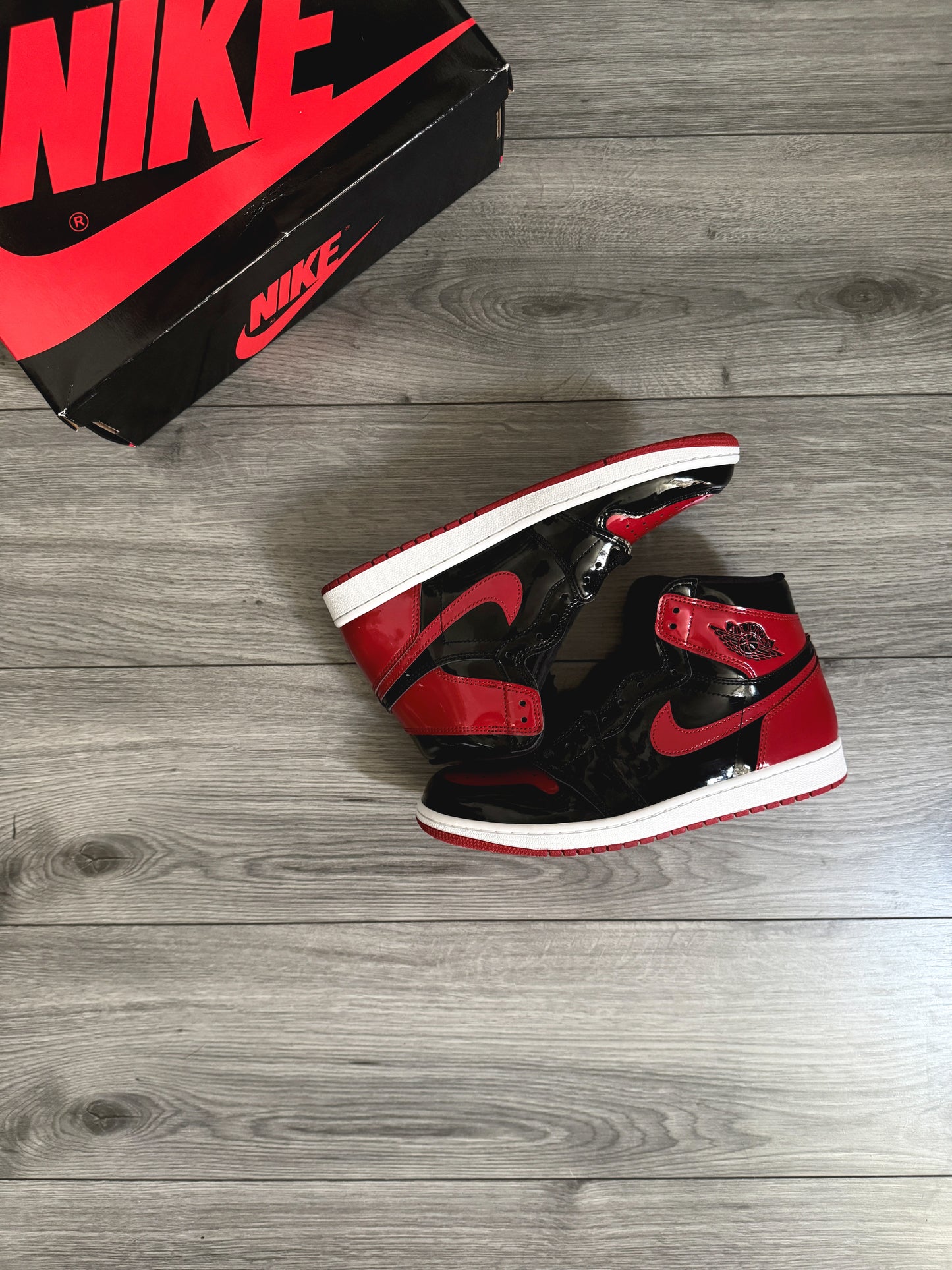 JORDAN 1 HIGH PATENT BRED