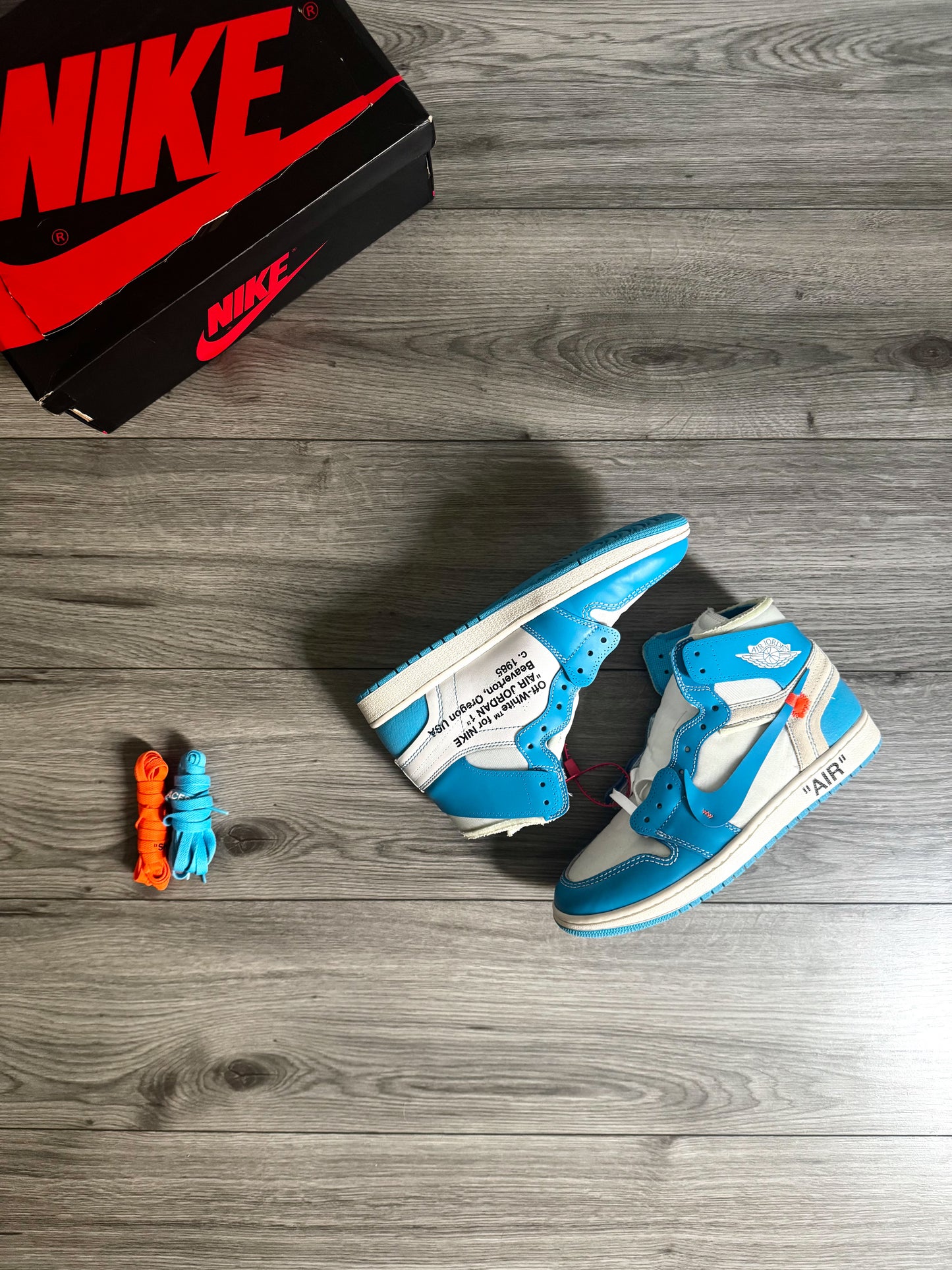 JORDAN 1 HIGH UNC OFF WHITE