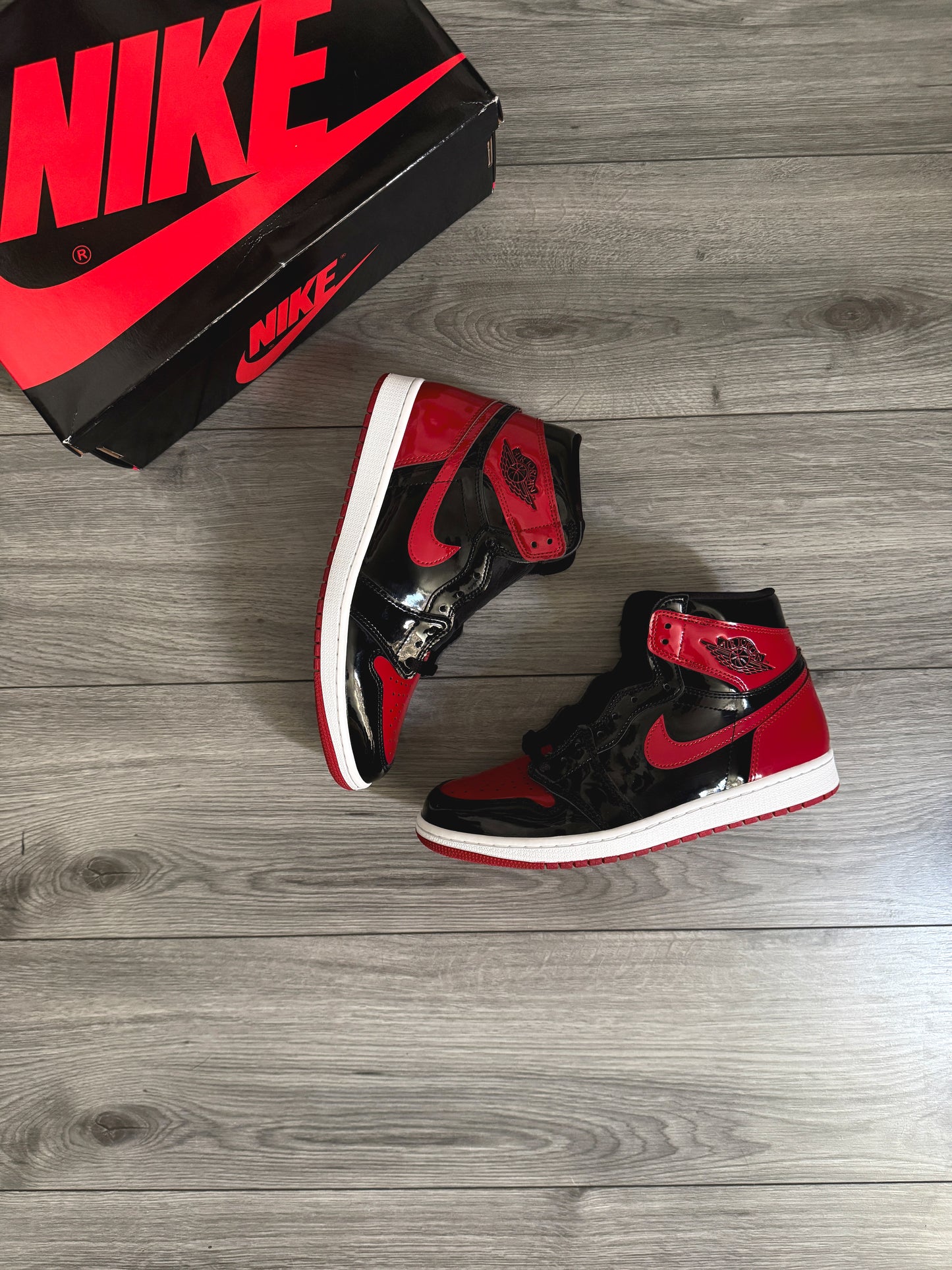 JORDAN 1 HIGH PATENT BRED