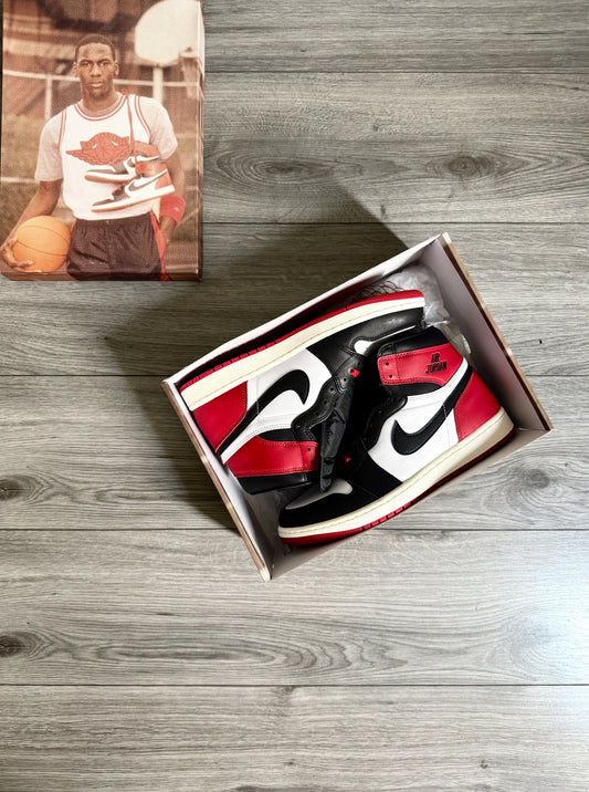JORDAN 1 HIGH BLACK TOE